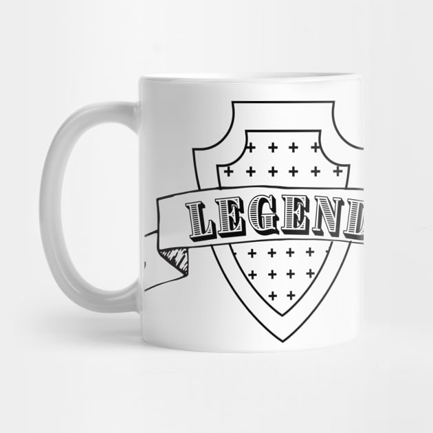 Legend Sports and Gaming Crest Shield by EvolvedandLovingIt